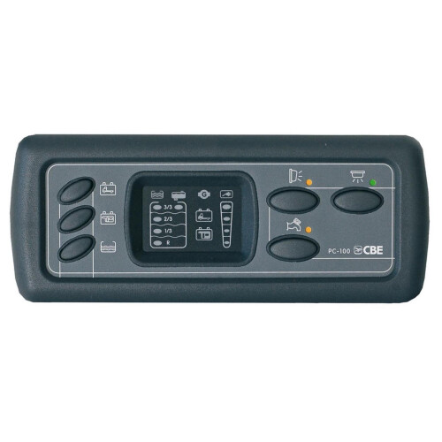 CBE ANALOGUE CONTROL PANEL PC100-XX + LCD FOR CARAVAN CAMPERVAN MOTORHOME