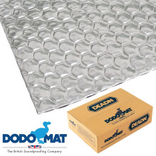 50 SHEETS DODO DEADN MAT SOUND DEADENING CAR VAN CAMPERVAN VIBRATION PROOFING