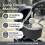 Luna Dream Machine, White | Portable White Noise Machine for Baby & 2
