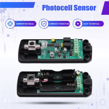 YS122 Automatic Gate Arm Photocell Infrared Photocell Safety Sensor AC/ 12-24V for Automatic Gate Opener