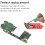 Motherboard Right Side  , Gamepad Replacement PCB Main Board for   NS Controller , 1PC 3