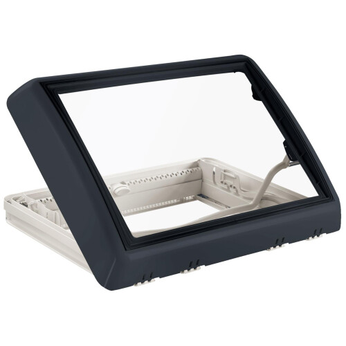 DOMETIC MIDI HEKI VENTED ROOFLIGHT DARK GREY CAMPERVAN ROOF LIGHT VENTED