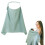 GSrenyu Nursing Cover, Adjustable Strap Cotton Breastfeeding 1