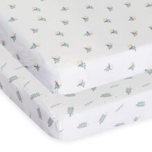 Chicco Next2Me 2 Pack of Crib Bamboo Sheets, Soft and Hypoallergenic,