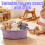 Gift Basket Hamper Kit, Gift Baskets Empty, Hamper Baskets for Gifts 6
