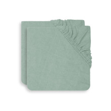Jollein Changing Pad Cover Terry Cloth 50X70Cm Ash Green - 2