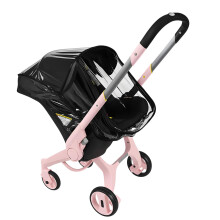 Black Transparent Stroller Rain Cover, Doona Rain Cover, Car Seat
