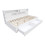 3FT Sofa Bed Storage Dayed, Multifunctional Storage Bed with Drawers, Shelves & Cabinets, 90*190 cm 8