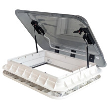 CAMPER ROOF VENT 40 X 60CM LED LIGHT SKYLIGHT CAMPERVAN ROOF VENT CARAVAN