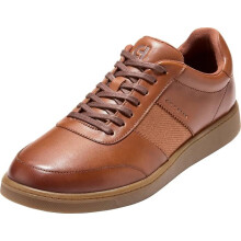 (, ) Cole Haan Grand Crosscourt Gates Leather Men's Tan Trainers