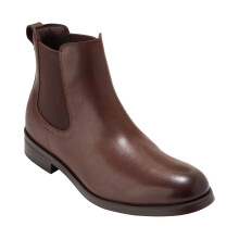 (, ) Cole Haan Newmark Grand Leather Men's Chestnut Chelsea Boots