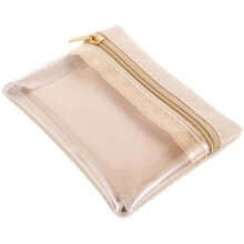 LOLIPPYY Clear PVC Jewelry Organizer Bag for Rings Earrings Portable Elegant Travel Case for Women Girls