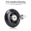 16 Pack Inline Skate Wheels Indoor/Outdoor Replacement Wheel with Bearings 70mm,Black 2