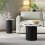 Modern Round Coffee Table & Side Table Set 11