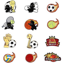 (Sportliche Katze) Sxutop Cute Enamel Pins Metal Brooch Badge DIY Decoration for Clothes Sweater Shirt Jacket Backpack Hat