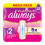 Always Always Platinum Long (Size 2) Sanitary Towels with Wings 22 Pads 1