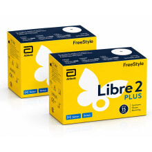 FreeStyle Libre 2 Plus Sensor | Continuous Glucose Monitoring (CGM) Sensor | Rea