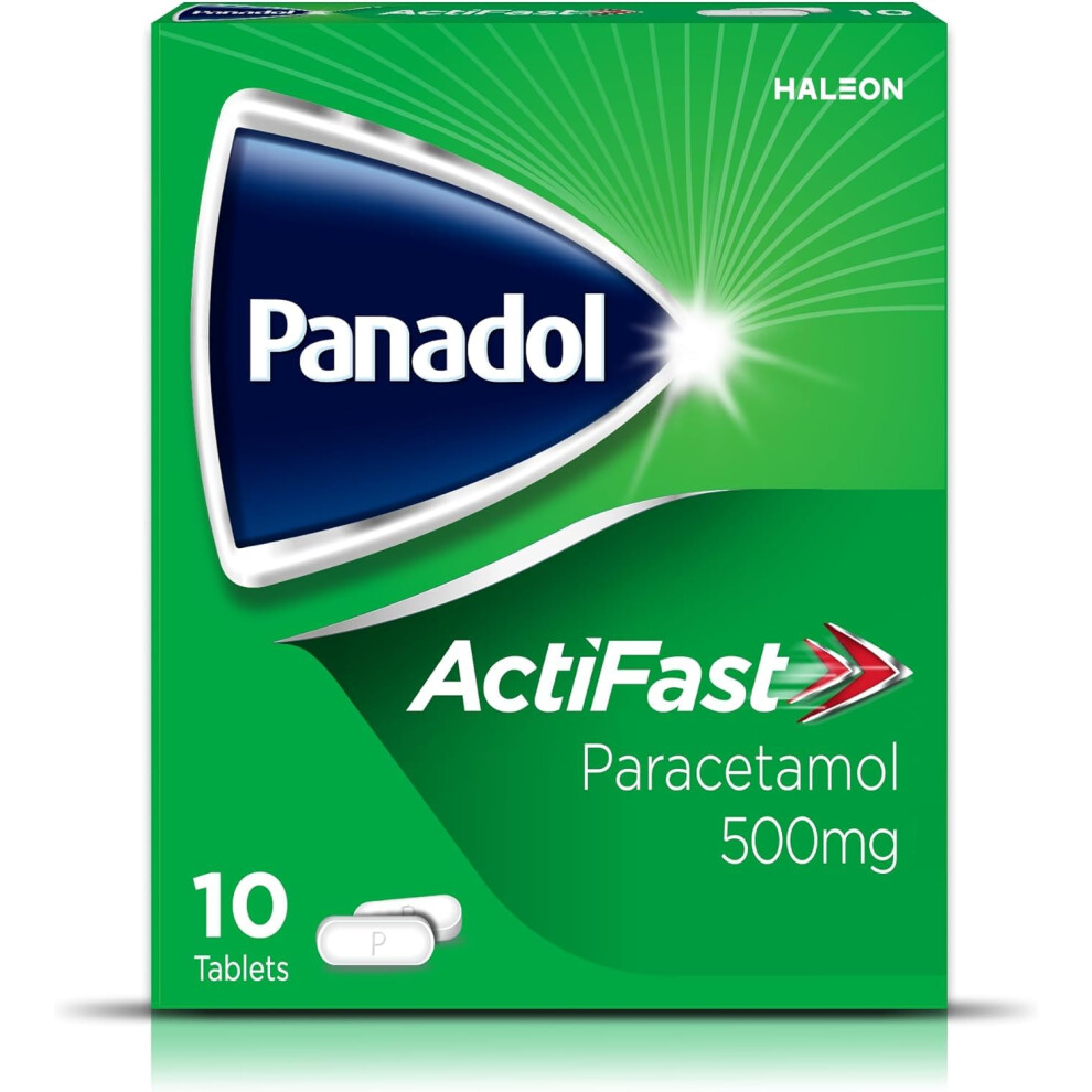 PANADOL ACTIFAST PAIN RELIEF 10 TABLETS - Image 6