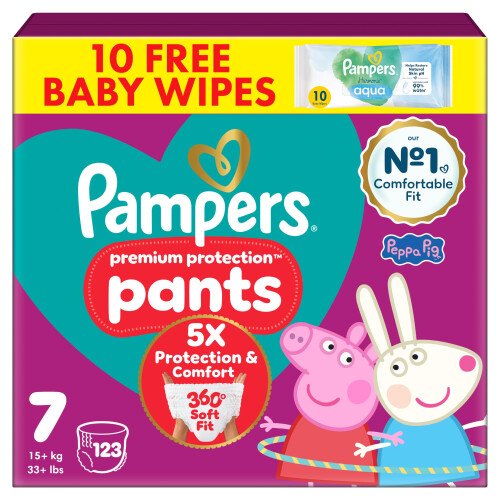 Pampers Pampers Premium Protection Nappy Pants Size 7