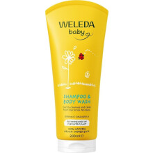Weleda Baby Calendula Shampoo & Body Wash 2-in-1 Sensitive 200 ml