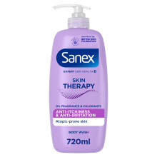 Sanex Skin Therapy Anti Irritation Body Wash 720ml, Pump
