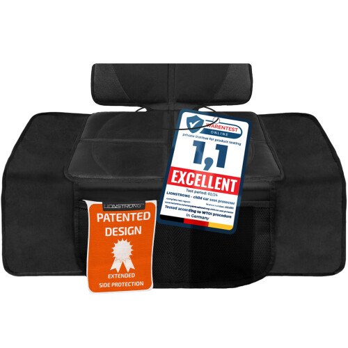 LIONSTRONG Car Seat Protector - EXTRA BIG [ISOFIX COMPATIBLE] - small