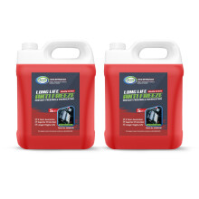JOVS Antifreeze Engine Coolant Red 10L (2X5L) – All-Year Protection for Your Vehicle from Freezing and Overheating - Suitable for All Cars Frost Pre