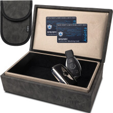 Ananta Faraday Box for Car Keys | Premium RFID Signal Blocking Box | Grey