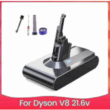 Batteria da 21,6 V 9000 mAh per aspirapolvere Dyson V8 agli ioni di litio con filtro 1209 szsym02