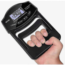 Tástálaí Neart Greim, Dinimiméadar Láimhe Digiteach 396Lbs/180Kg Méadar Neart Greim Láimhe Scáileán LCD USB szshsy1155