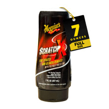 Meguiar's ScratchX Car Paint Scratch Remover, 207ml – New Formula with Micro-Abrasive Technology for Quick & Safe Removal of Fine Scratches, Swirls