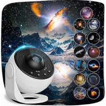 Projektor do spálne, 13 v 1 galaxia hviezda projektorové svetlo, nočné svetlo Nebula s časovačom, LED vesmírna galaxia lampa dekorácia