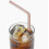 500 Pack Flexible Disposable Plastic Drinking Straws - 9.4" High - Assorted Colors Striped 4