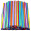 300 Pcs Colorful Plastic Long Disposable Drinking Straws 1