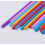 300 Pcs Colorful Plastic Long Disposable Drinking Straws 2