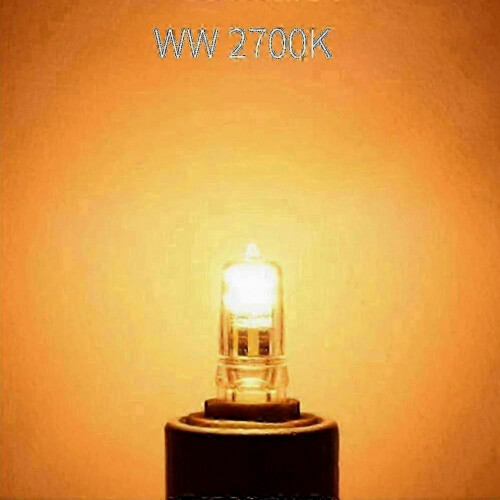 10 τεμάχια λάμπες αλογόνου G6.35 2 ακίδων 12v 35w, θερμό λευκό 2700k, για πολυελαίου 2