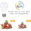 12v E27 9w Cool White 6000k Halogen Equivalent 75w, Ac Dc 12 Volt 24 Volt E27 Led 4 Pack 4