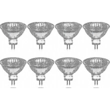 MR16-halogeenilamput 35 W 12 V himmennettävä lämmin valkoinen 2800 K 400 lumenia lasisuojuksella