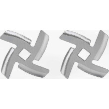 Lames de hachoir à viande en acier inoxydable, lot de 2 (4 lames) pour hachoirs KitchenAid et manuels