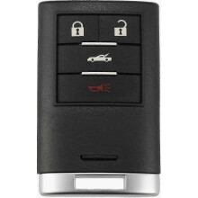 Chevrolet Corvette 2008 - 2013 4 knoppen 315 MHz M3n5wy7777a Keyless Entry afstandsbediening autosleutel vervanging