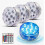 Lot de 4 lampes LED submersibles étanches avec télécommande pour salle de bain 1
