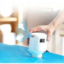 Bomba de vacío para el hogar, bomba eléctrica, máquina selladora eléctrica para bolsas de almacenamiento de ropa de viaje - JA