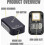 Gf-21 Mini GPS Tracker Συσκευή εγγραφής ήχου με φωνητική ενεργοποίηση Wifi/gsm 3