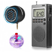3-delige spiritbox-uitrustingsset, met 2 LED-kattenballen en 1 spiritbox-luidspreker. Paranormale uitrustingsset voor - XN