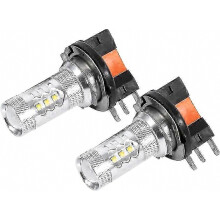 λαμπτήρες LED H15 80w, λευκοί προβολείς αυτοκινήτου, φώτα ημέρας LED, αντικατάστα