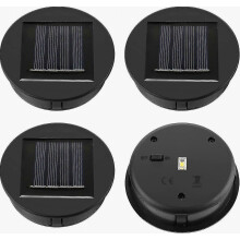 4er-Pack Solarleuchten-Ersatzteile – Solarpanel – Deckellaterne – Ersatzteil – Ersatz-Solarleuchten für LED-Solarleuchten – [Energiekla