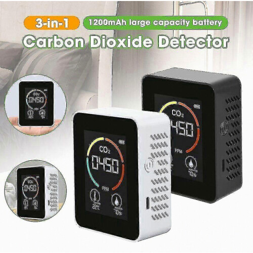 Digitaler CO2-Sensor für Innenräume, CO2-Messgerät, intelligenter Luftqualitätsanalysator 1