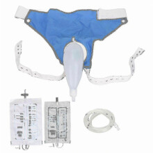 Tragbarer Urinbeutel mit Katheter, 1000 ml, 2000 ml, für Männer, ältere Menschen, Patienten mit Harninkontinenz und bettlägerige Patien