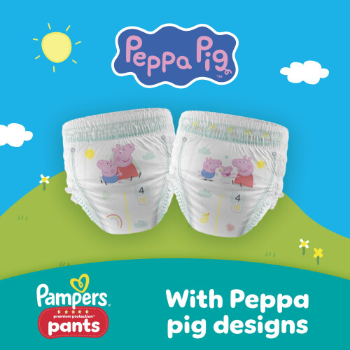Pampers Pampers Premium Protection Nappy Pants Size 7 2