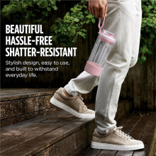 22oz Replacement Cup with Lid&Sleeve for Blast Max BC251 BPA-Free Cup&Leak-Proof Flip Lid.Dishwasher Safe.